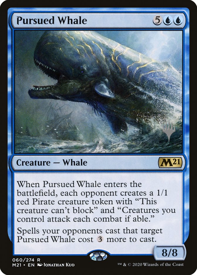 Pursued Whale (Promo Pack) [Core Set 2021 Promos] | Play N Trade Winnipeg