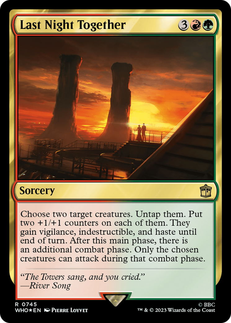 Last Night Together (Surge Foil) [Doctor Who] | Play N Trade Winnipeg