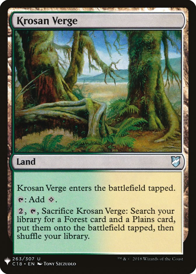 Krosan Verge [Mystery Booster] | Play N Trade Winnipeg