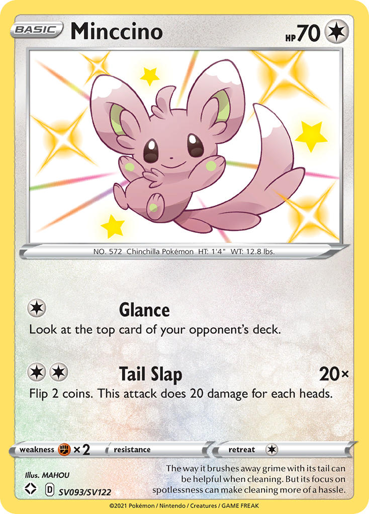 Minccino (SV093/SV122) [Sword & Shield: Shining Fates] | Play N Trade Winnipeg