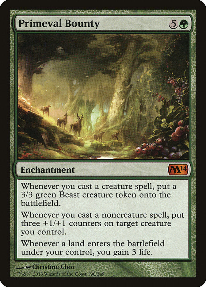 Primeval Bounty [Magic 2014] | Play N Trade Winnipeg