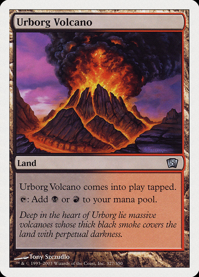 Urborg Volcano [Eighth Edition] | Play N Trade Winnipeg