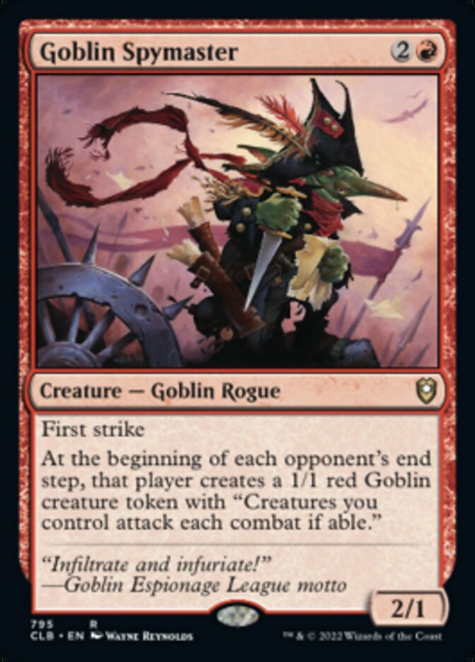 Goblin Spymaster [Commander Legends: Battle for Baldur's Gate] | Play N Trade Winnipeg