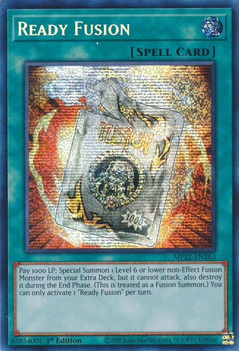 Ready Fusion [MP22-EN163] Prismatic Secret Rare | Play N Trade Winnipeg