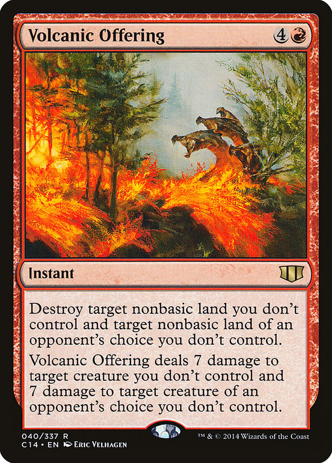 Volcanic Offering [Commander 2014] | Play N Trade Winnipeg