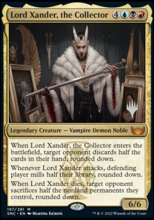 Lord Xander, the Collector (Promo Pack) [Streets of New Capenna Promos] | Play N Trade Winnipeg