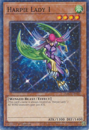 Harpie Lady 1 (Duel Terminal) [HAC1-EN010] Common | Play N Trade Winnipeg