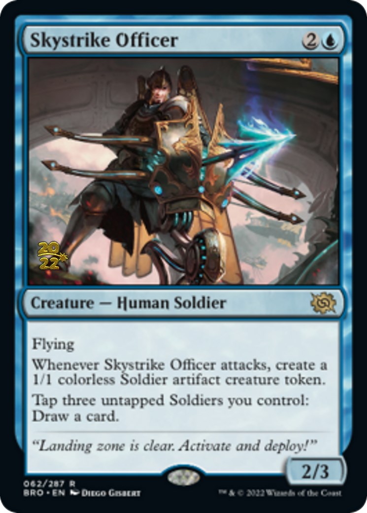 Skystrike Officer [The Brothers' War: Prerelease Promos] | Play N Trade Winnipeg