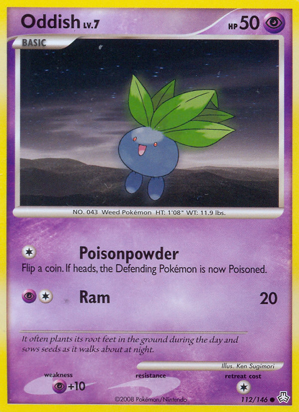 Oddish (112/146) [Diamond & Pearl: Legends Awakened] | Play N Trade Winnipeg