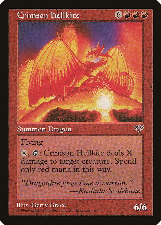 Crimson Hellkite [Mirage] | Play N Trade Winnipeg