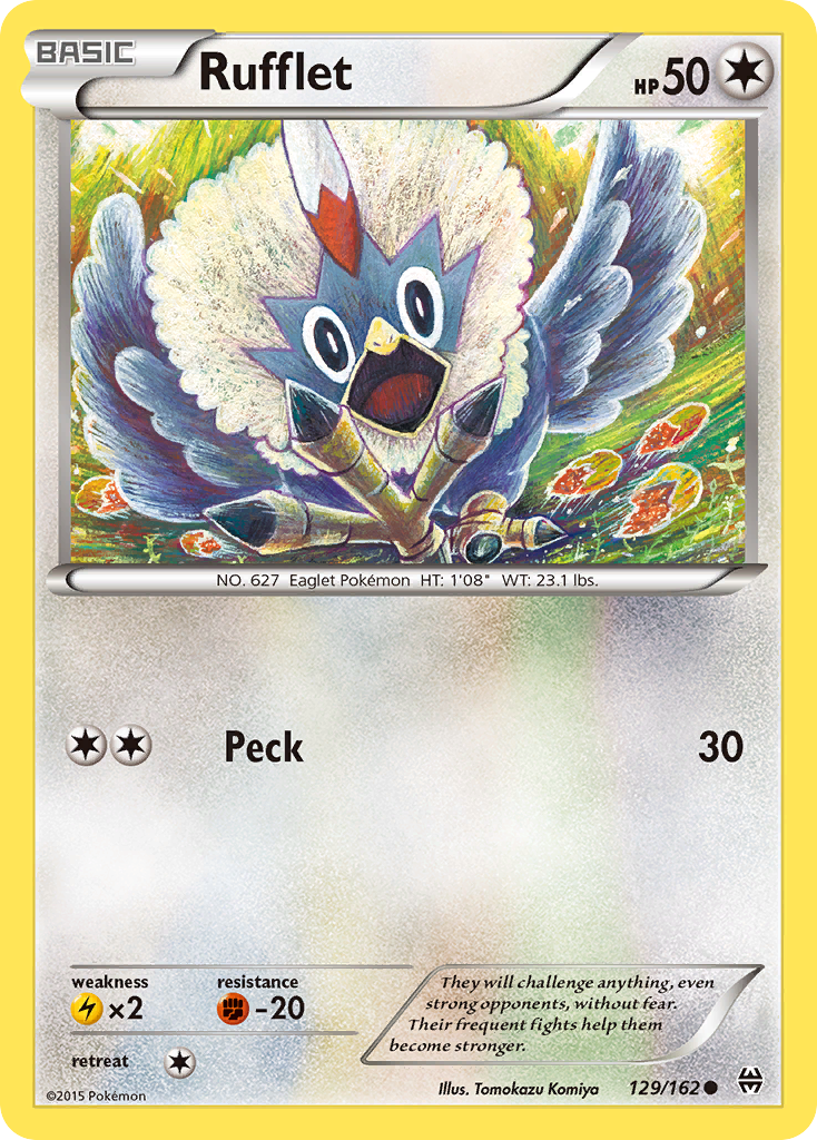 Rufflet (129/162) [XY: BREAKthrough] | Play N Trade Winnipeg