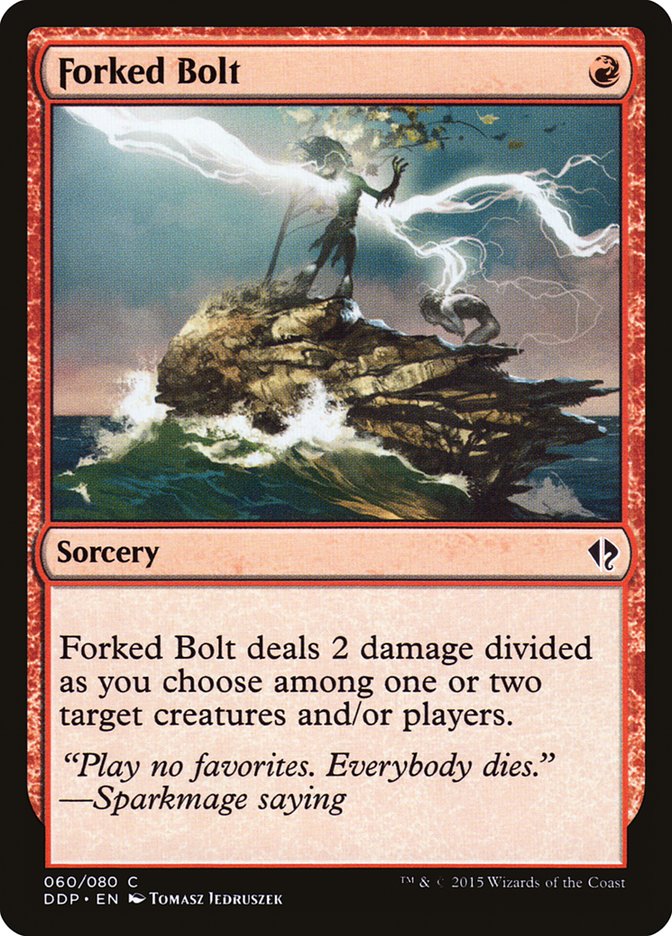 Forked Bolt [Duel Decks: Zendikar vs. Eldrazi] | Play N Trade Winnipeg