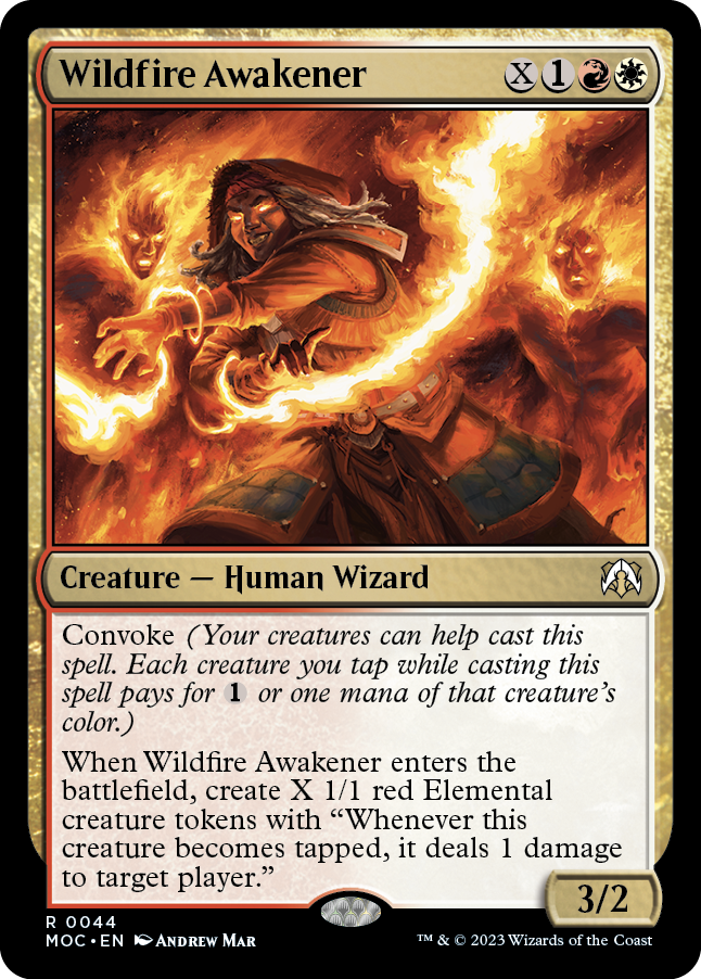 Wildfire Awakener [March of the Machine Commander] | Play N Trade Winnipeg