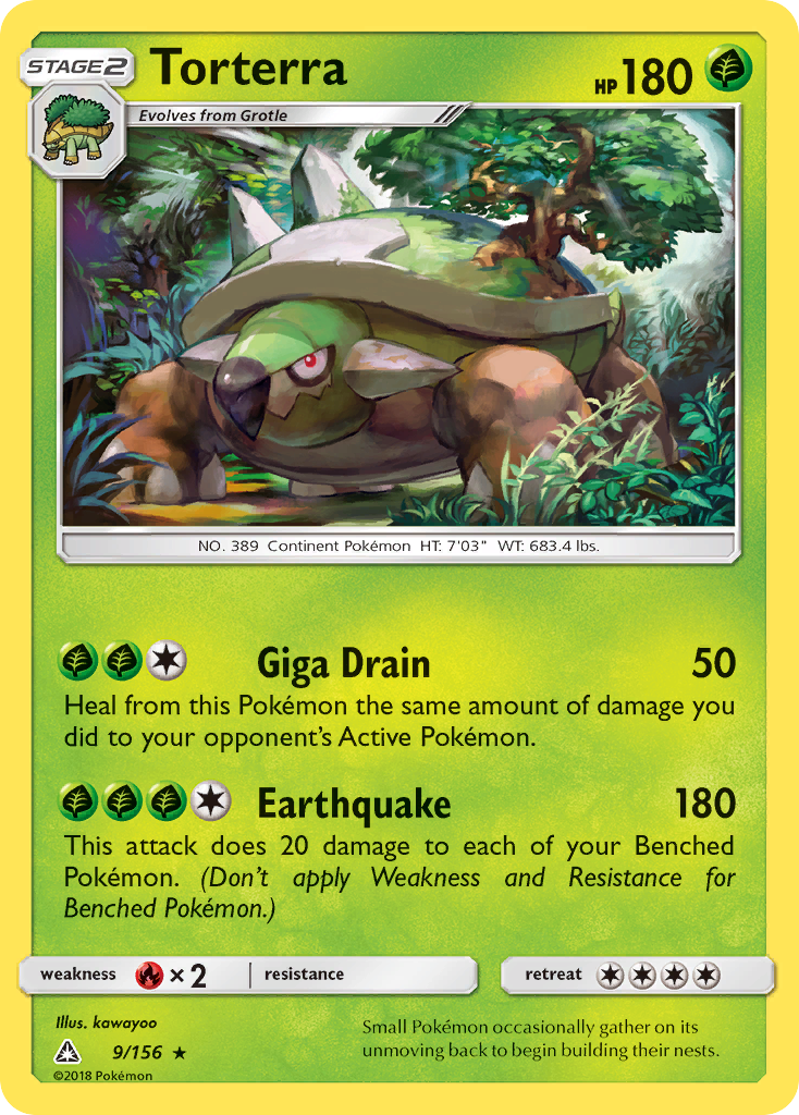 Torterra (9/156) [Sun & Moon: Ultra Prism] | Play N Trade Winnipeg