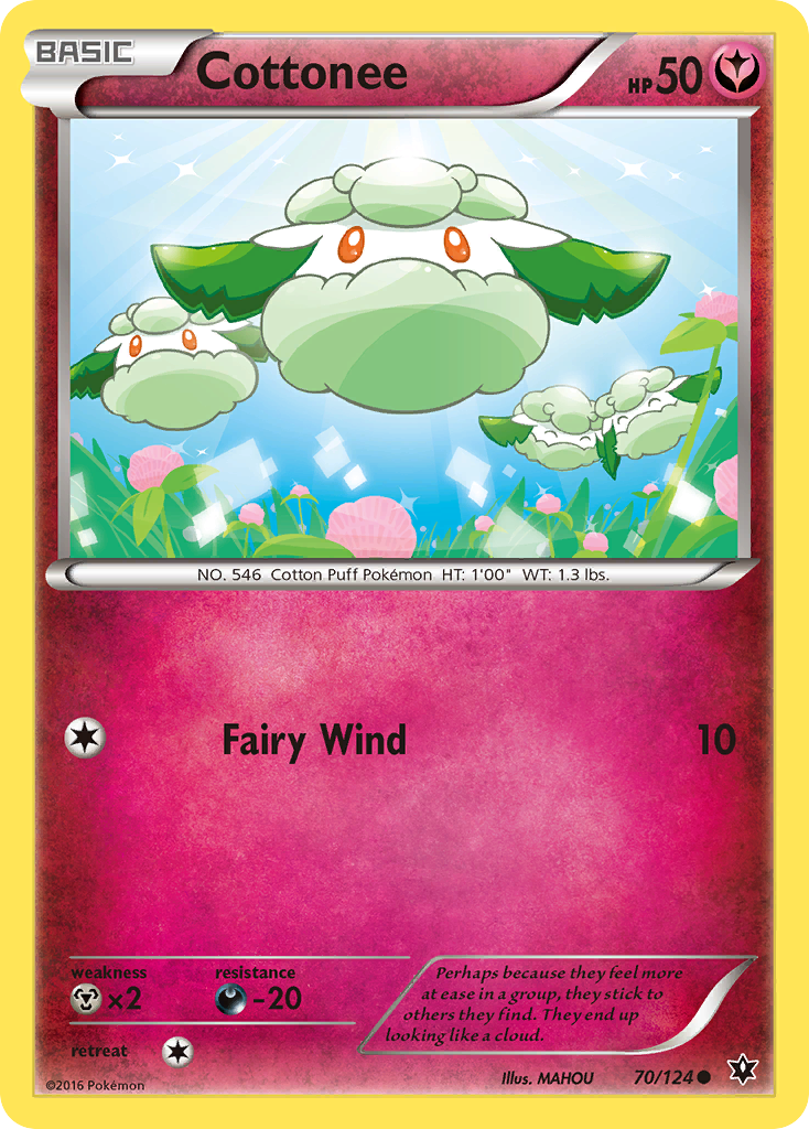 Cottonee (70/124) [XY: Fates Collide] | Play N Trade Winnipeg