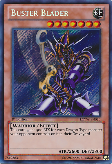 Buster Blader [LCYW-EN020] Secret Rare | Play N Trade Winnipeg