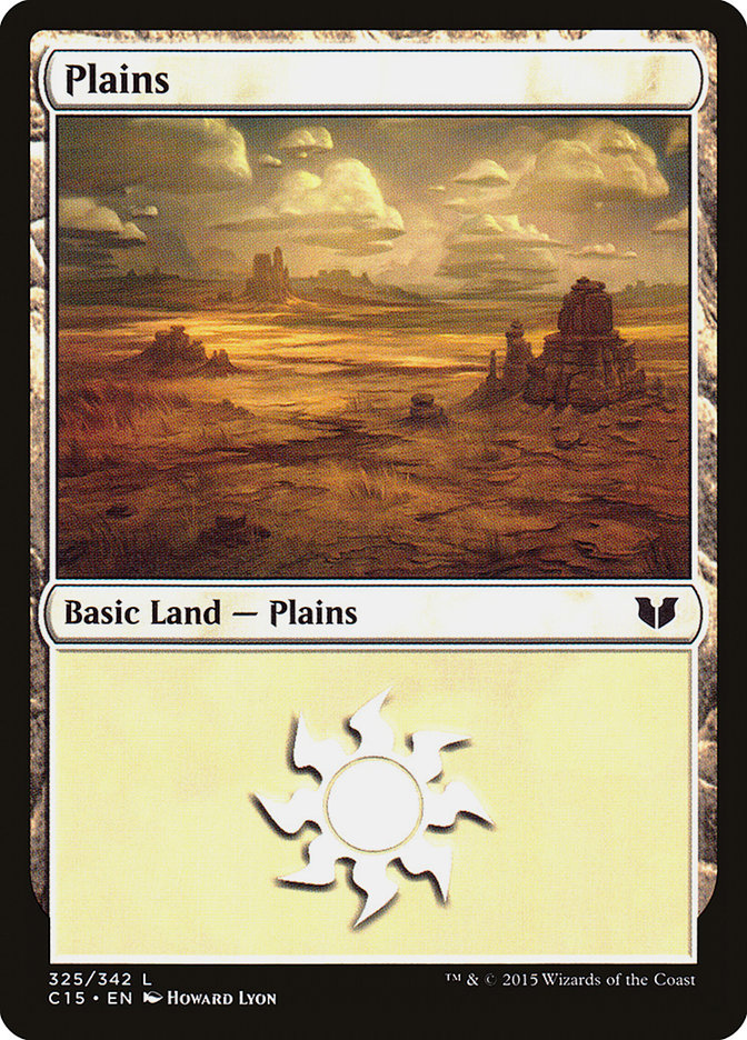 Plains (325) [Commander 2015] | Play N Trade Winnipeg