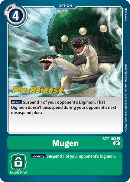 Mugen [BT7-103] [Next Adventure Pre-Release Cards] | Play N Trade Winnipeg