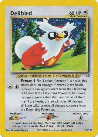 Delibird (5/64) [Neo Revelation Unlimited] | Play N Trade Winnipeg