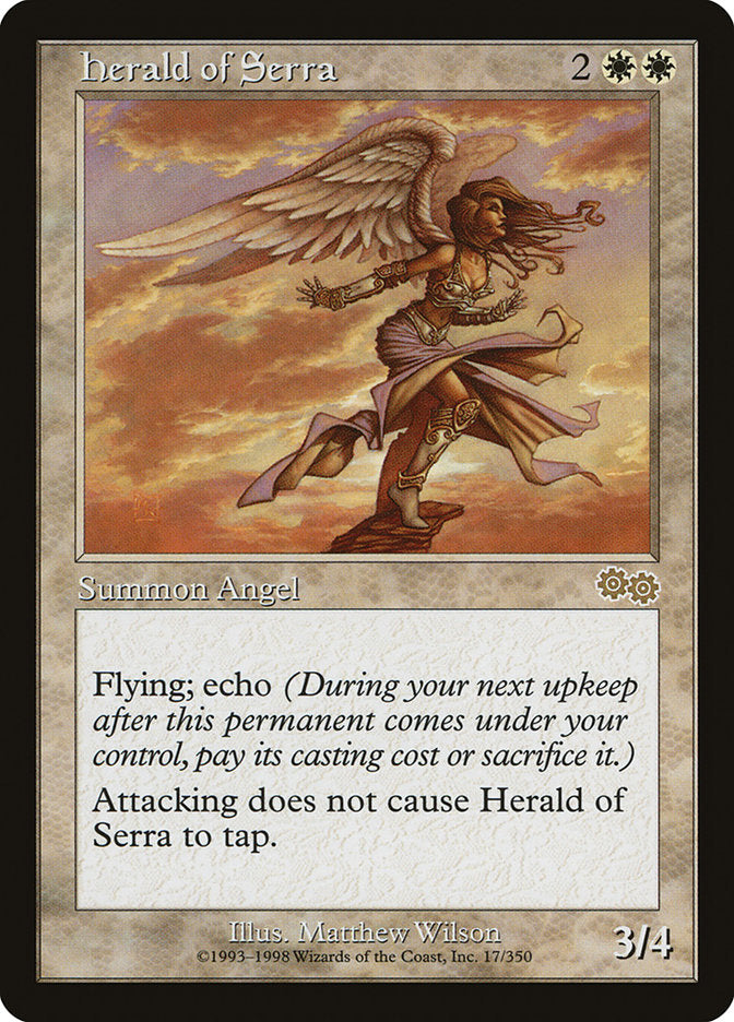 Herald of Serra [Urza's Saga] | Play N Trade Winnipeg