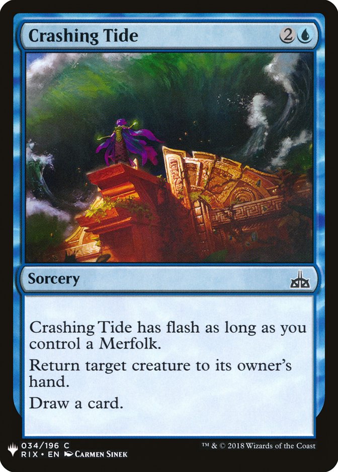 Crashing Tide [Mystery Booster] | Play N Trade Winnipeg