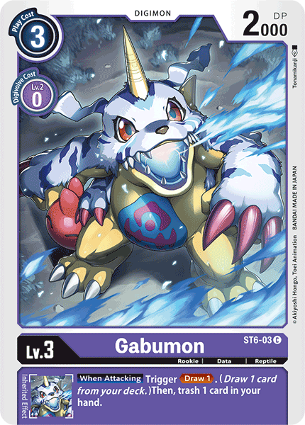 Gabumon [ST6-03] [Starter Deck: Venomous Violet] | Play N Trade Winnipeg