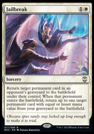 Jailbreak (Promo Pack) [Streets of New Capenna Commander Promos] | Play N Trade Winnipeg