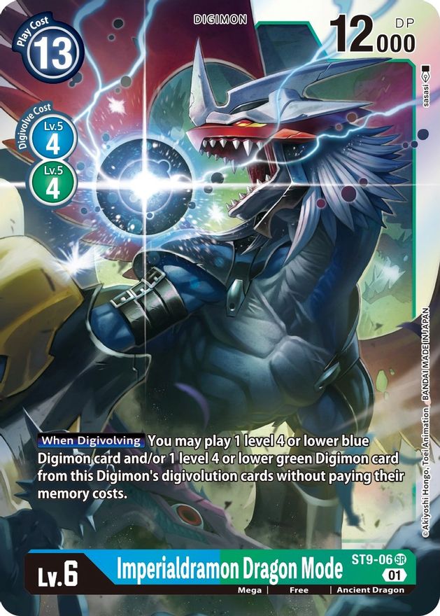 Imperialdramon Dragon Mode [ST9-06] [Starter Deck: Ultimate Ancient Dragon] | Play N Trade Winnipeg