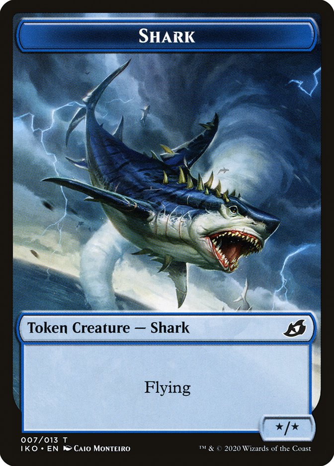 Shark [Ikoria: Lair of Behemoths Tokens] | Play N Trade Winnipeg
