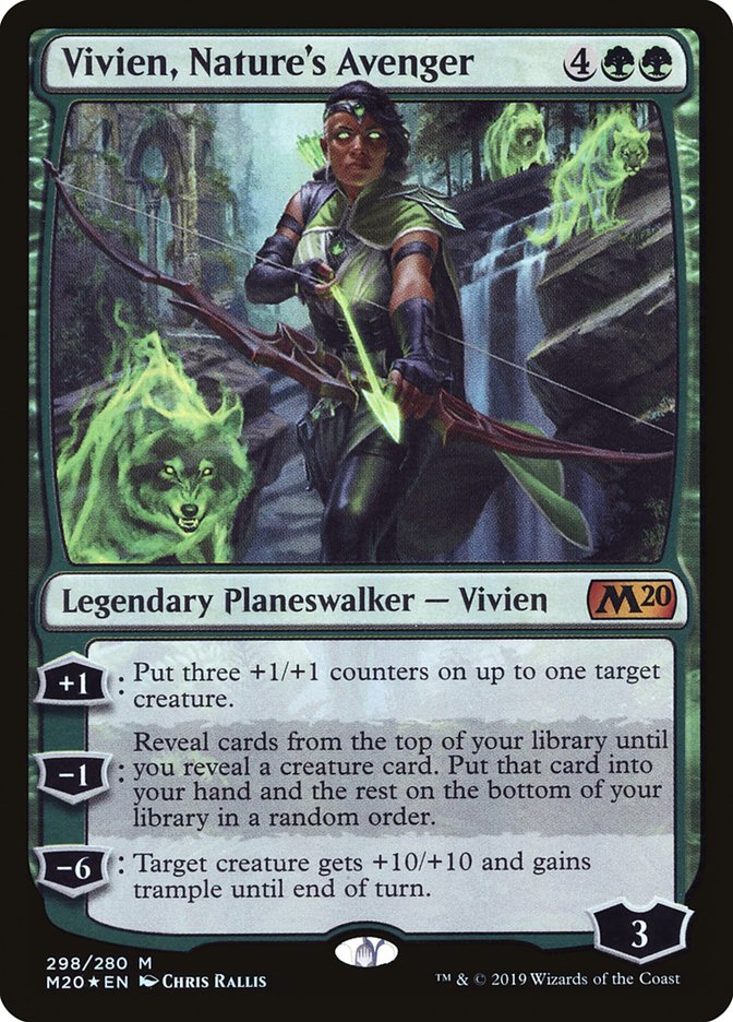 Vivien, Nature's Avenger [Core Set 2020] | Play N Trade Winnipeg