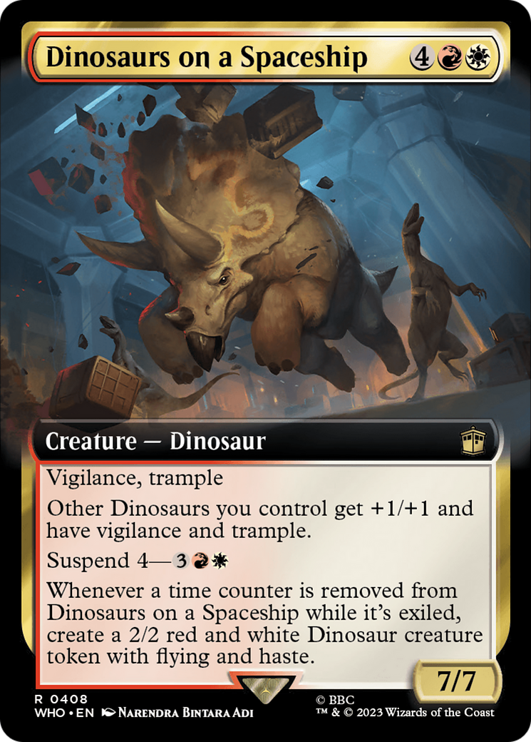 Dinosaurs on a Spaceship (Extended Art) [Doctor Who] | Play N Trade Winnipeg