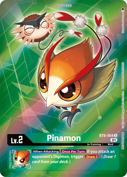 Pinamon [BT6-004] (Alternative Art - Box Topper) [Double Diamond] | Play N Trade Winnipeg