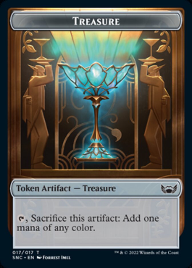 Treasure Token (017) [Streets of New Capenna Tokens] | Play N Trade Winnipeg