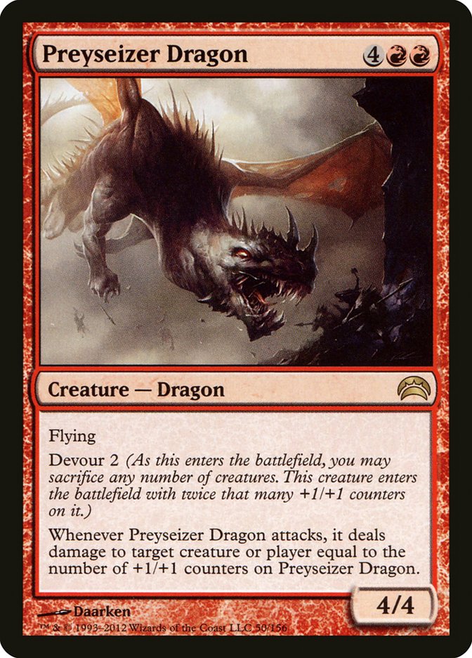 Preyseizer Dragon [Planechase 2012] | Play N Trade Winnipeg