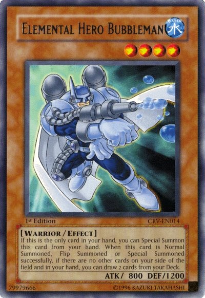 Elemental Hero Bubbleman [CRV-EN014] Rare | Play N Trade Winnipeg