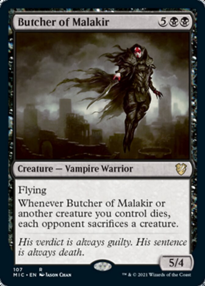 Butcher of Malakir [Innistrad: Midnight Hunt Commander] | Play N Trade Winnipeg