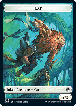 Insect // Cat Double-Sided Token [Starter Commander Decks] | Play N Trade Winnipeg