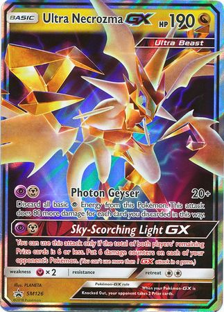 Ultra Necrozma GX (SM126) (Jumbo Card) [Sun & Moon: Black Star Promos] | Play N Trade Winnipeg