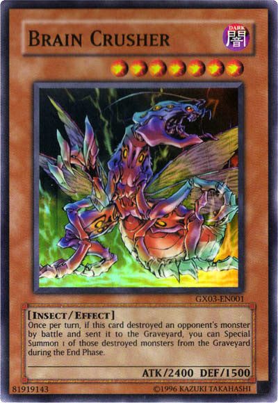 Brain Crusher [GX03-EN001] Super Rare | Play N Trade Winnipeg