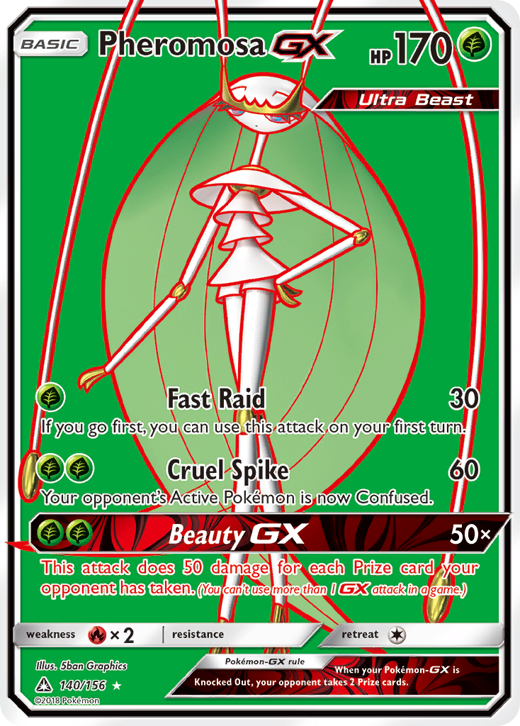 Pheromosa GX (140/156) [Sun & Moon: Ultra Prism] | Play N Trade Winnipeg