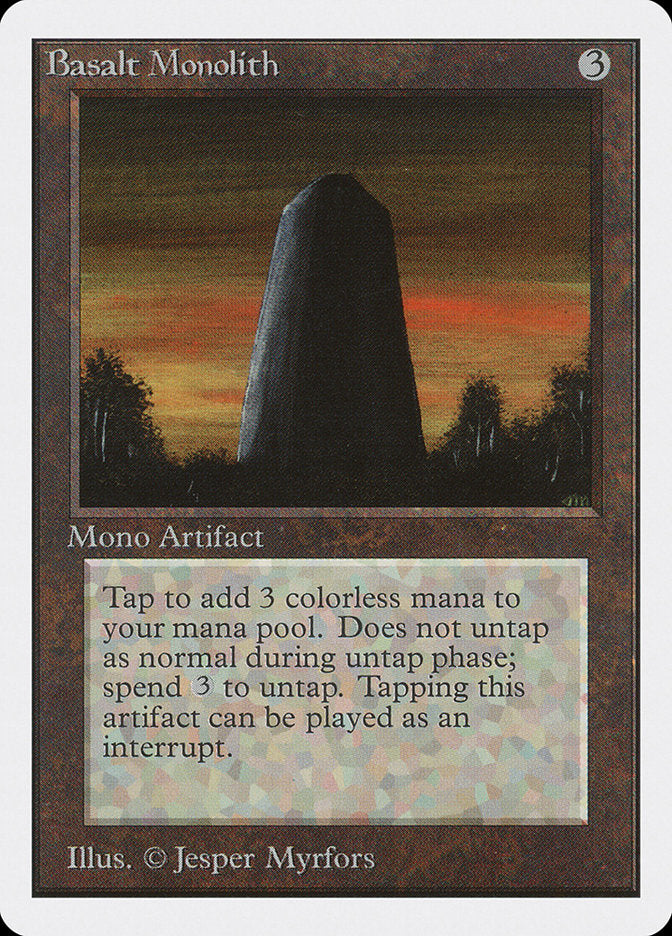 Basalt Monolith [Unlimited Edition] | Play N Trade Winnipeg