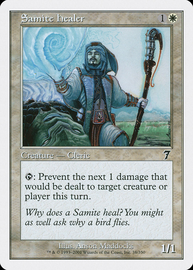 Samite Healer [Seventh Edition] | Play N Trade Winnipeg