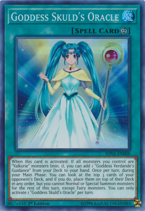 Goddess Skuld's Oracle [SHVA-EN008] Super Rare | Play N Trade Winnipeg