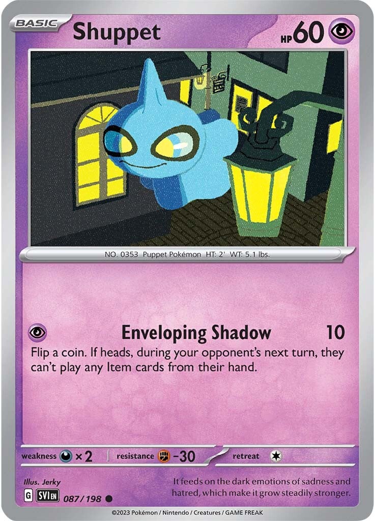 Shuppet (087/198) [Scarlet & Violet: Base Set] | Play N Trade Winnipeg