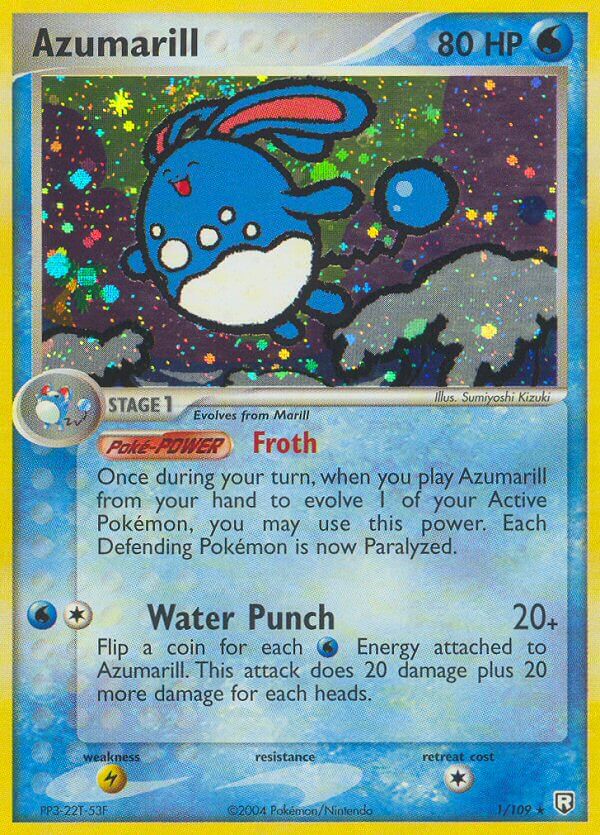 Azumarill (1/109) (Theme Deck Exclusive) [EX: Team Rocket Returns] | Play N Trade Winnipeg