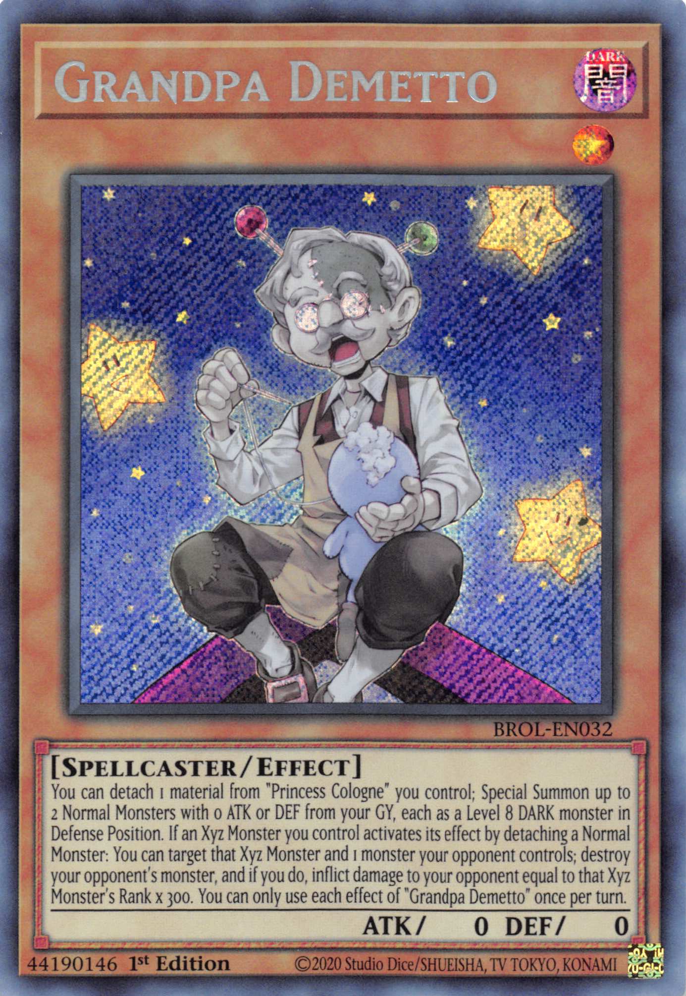 Grandpa Demetto [BROL-EN032] Secret Rare | Play N Trade Winnipeg