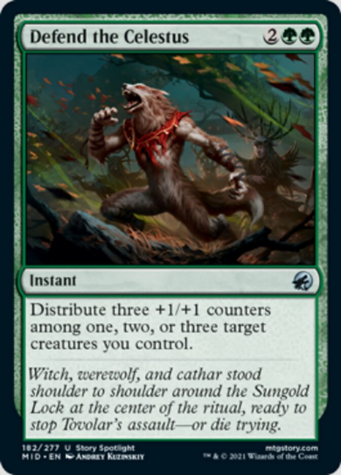 Defend the Celestus [Innistrad: Midnight Hunt] | Play N Trade Winnipeg