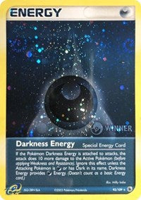 Darkness Energy (93/109) (Special) (Winner) [EX: Ruby & Sapphire] | Play N Trade Winnipeg