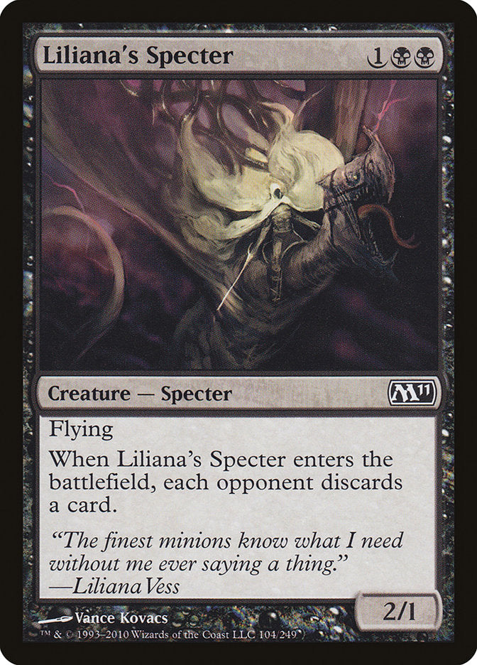 Liliana's Specter [Magic 2011] | Play N Trade Winnipeg