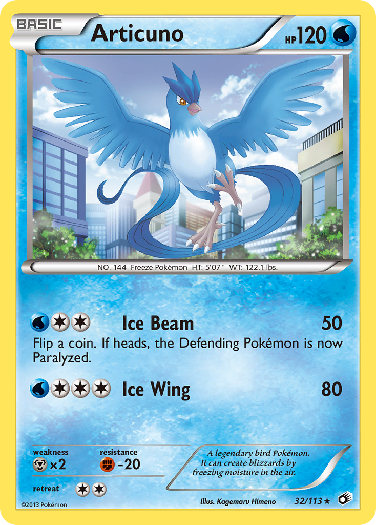 Articuno (32/113) [Black & White: Legendary Treasures] | Play N Trade Winnipeg